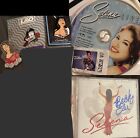SELENA ( 3 ) METAL PINS & ( 1 )SIGNED CD BY BECKY(THE LiL GIRL WHO PLAYED SELENA