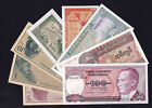 New ListingASIA Lot 8 Vintage Old Paper Money Banknote Currency Note Collection UNC