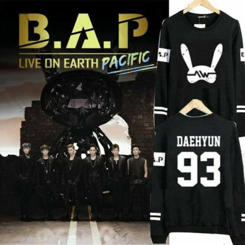 KPOP B.A.P World Tour Sweater BAP LIVE ON EARTH Hoodie HIMCHAN ZELO Pullover
