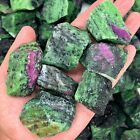 Raw Rough Ruby Zoisite Stone Chunk Healing Energy Crystal Mineral Rock 1PCS