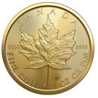 2023 $50 Gold Canadian Maple Leaf .9999 1 oz BU