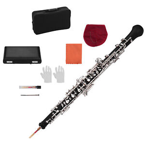 Professional Oboe C Key Semi-automatic Style Nickel-plated Keys Instrument Y4S1