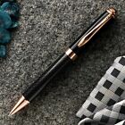 Skyline Carbon Fiber Black & Gold Ballpoint Pen, Schmidt Parker Style Refill