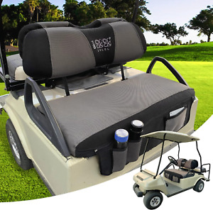 Golf Cart Seat Cover/Seat Towel/Seat Blanket with Removable Pockets for EZGO TXT