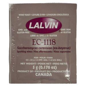 Lalvin EC-1118 Wine Yeast by Lallemand Inc
