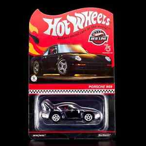 2023 Hot Wheels 1986 Porsche 959 Black RLC Exclusive - Ready to Ship