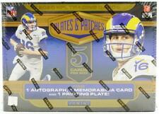 2020 Panini Plates And Patches Football Factory Sealed Hobby Box