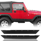 Fit for 1997-2006 Wrangler Jeep TJ Rock Sliders Armour Guard without Step 2PCS (For: Jeep)