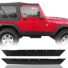 Fit for 1997-2006 Wrangler Jeep TJ Rock Sliders Armour Guard without Step 2PCS