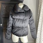 Wilfred Down Cloud Puff Puffer Jacket Coat Black Size S