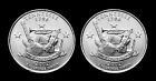 2002 P+D Tennessee BU Washington Statehood Quarter Set from U.S. Mint Rolls