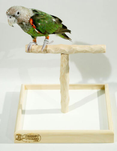 Deluxe Tabletop NU Perch - tabletop perch stand for all small to medium parrots