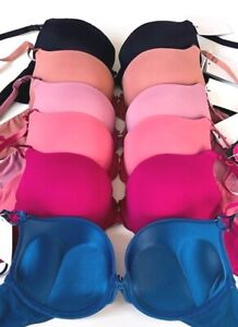 Extra Padded Bras Women Max Lift Extreme Push up +2 Cup Size 68356 Lot 1,3 or 6