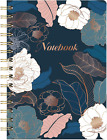 Spiral Journal/Notebook Lined Journal with Back Pocket and Hardcover 8.5