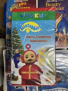 1999 Teletubbies Merry Christmas VHS Set  Vintage Rare