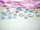 Lot of 26 Pc. Porcelain Mini Tea Cup 3 [Incomplete] Sets Mini Classic Toys Kids