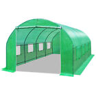 Heavy Duty 20'L Large Walk-In Greenhouse Outdoor Steel Frame Hot Green House