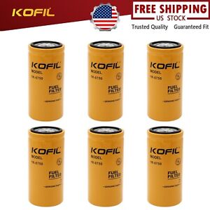 6*1R0750 Fuel Filter Fit For P551313,BF7633,FF5320,33528