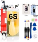 For iPhone 6S LCD Screen Replacement Black 4.7 Inch Frame Assembly Display 3D