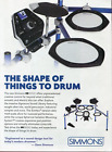 2016 Print Ad of Simmons SD2000 Electronic Drum Kit