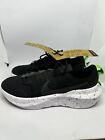 Nike Crater Impact Women's Running Gym Shoes Size 9.5 Black Gray CW2386 001