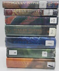 Harry Potter Hardcover Set First Edition 1-7 Set J.K. Rowling 1998 Used Library.