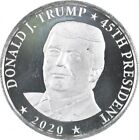 Rare Silver 1 Oz. President Donald Trump Silver Round .999 Fine Silver *930