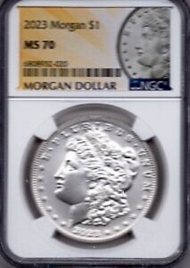 New Listing2023 MORGAN NGC MS70 UNCIRCULATED SILVER DOLLAR MINTAGE ONLY 275K FREE SHIPPING!