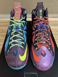 BRAND NEW Nike LeBron X 10 What the MVP 2013 Size 11 618217-300 100% AUTHENTIC
