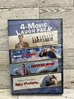 4 Movie Laugh Pack Dvd Liar Liar, Bruce Almighty, Happy Gilmore, Billy Madison