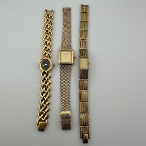 Lot Of 3 SEIKO Vintage Ladies Quartz Watch’s Old Watch Lot