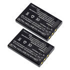2X Replacement Camera Battery For Aiptek Usance NP-60 NP60 AHD-200 H100 GoHD