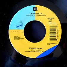 CHRIS ISAAK - Wicked Game / Wicked Game (Instr.) MINT alt rock '90 Reprise 45