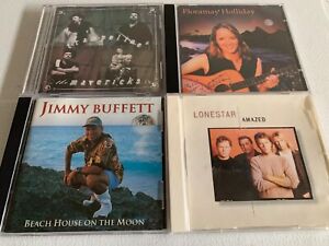 New ListingCountry 4 CD Lot - The Mavericks - Floramay Holliday - Jimmy Buffett - Lonestar