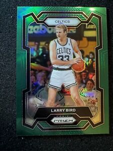 2023-24 Panini Prizm Prizms Green #189 Larry Bird Boston Celtics 🔥🔥🔥