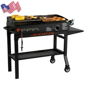 Blackstone Charcoal Griddle Grill Propane and  Combo Duo 17 NEW