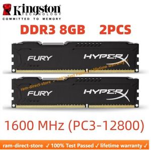 HyperX FURY DDR3 8GB 16GB 32GB 1600 MHz PC3-12800 Desktop RAM Memory DIMM 240pin
