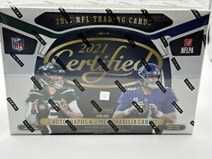 2021 Certified Football Hobby Box - Factory Sealed