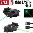 Green Laser Sight Flashlight Rechargeable For Glock 17 19 Taurus G2C G3C
