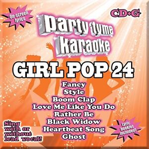 Party Tyme Karaoke - Girl Pop 24 [8+8-song CD+G] [*READ* EX-LIBRARY]