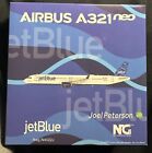 NG Die-Cast 13062 jetBlue Airbus A321neo Reg #N4022J Joel Peterson 1:400 Scale