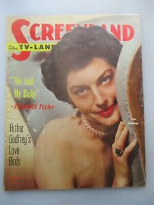 Screenland Magazine - October 1952 Issue - Ava GARDNER Cover