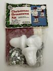 Christmas vintage beaded & sequin ornament kit Silver Bells 1980 #4021