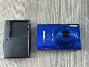 New ListingCanon Powershot Elph 190 is Digital Camera BLUE 20MP 10x Zoom Tested!