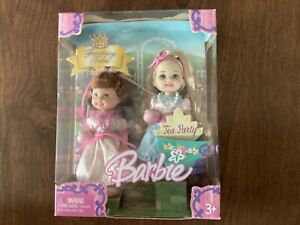 2004 Barbie Kelly FANTASY TALES TEA PARTY Pink/Blue Gown_G8381_NRFB