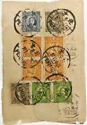 1930s China Cover Peking and Tientsin cancels nice grouping 1/2,1,5 and 25