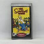 The Simpsons Game Sony PlayStation PSP Portable Video Game Free Post