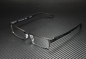 ARMANI EXCHANGE AX1009 6037 Satin Gunmetal Black Demo Lens 53mm Men's Eyeglasses