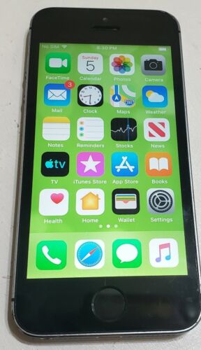 New ListingApple iPhone 5s - 16 GB - Space Gray  Good Condition - Used (Unlocked)