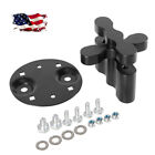 Black Aluminum Pack Mount For RotopaX Fuel Packs Fuel Containers For Jeep ATV
